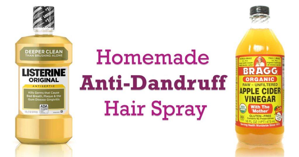 Dandruff Free Hair : Homemade Anti-Dandruff Hair Sprays