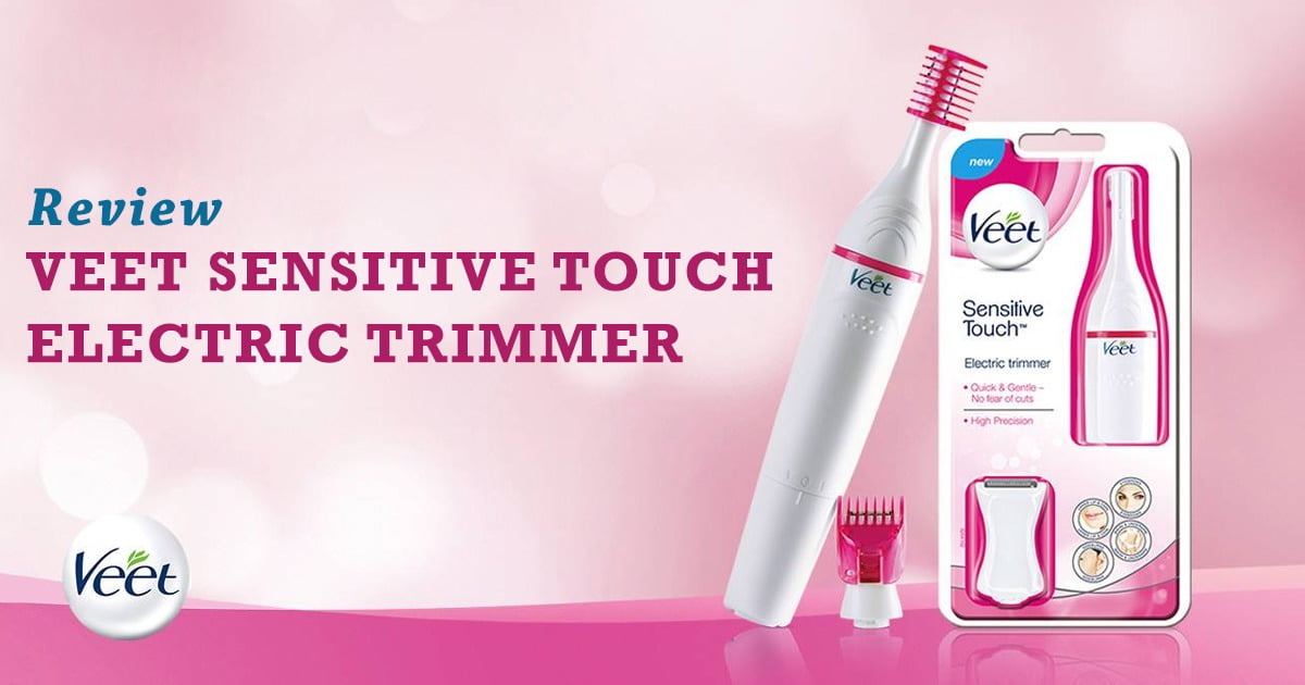 veet facial hair removal trimmer